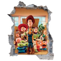 Vinilo infantil toy story 3d